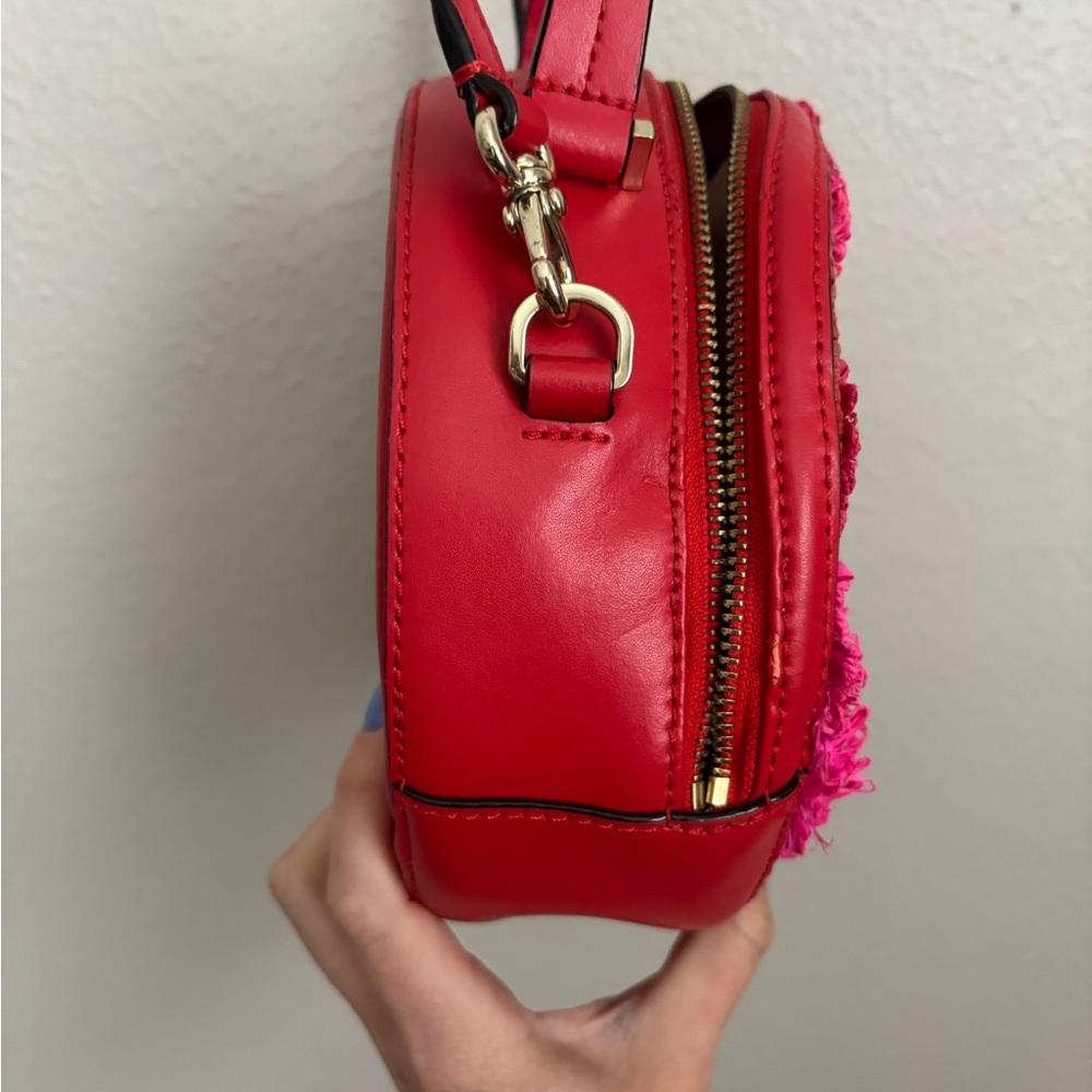 Kate Spade New York Montigo Avenue Floral Raffia Circle Bag - Picture 6 of 7